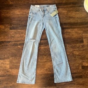 H&M low rise flare jeans